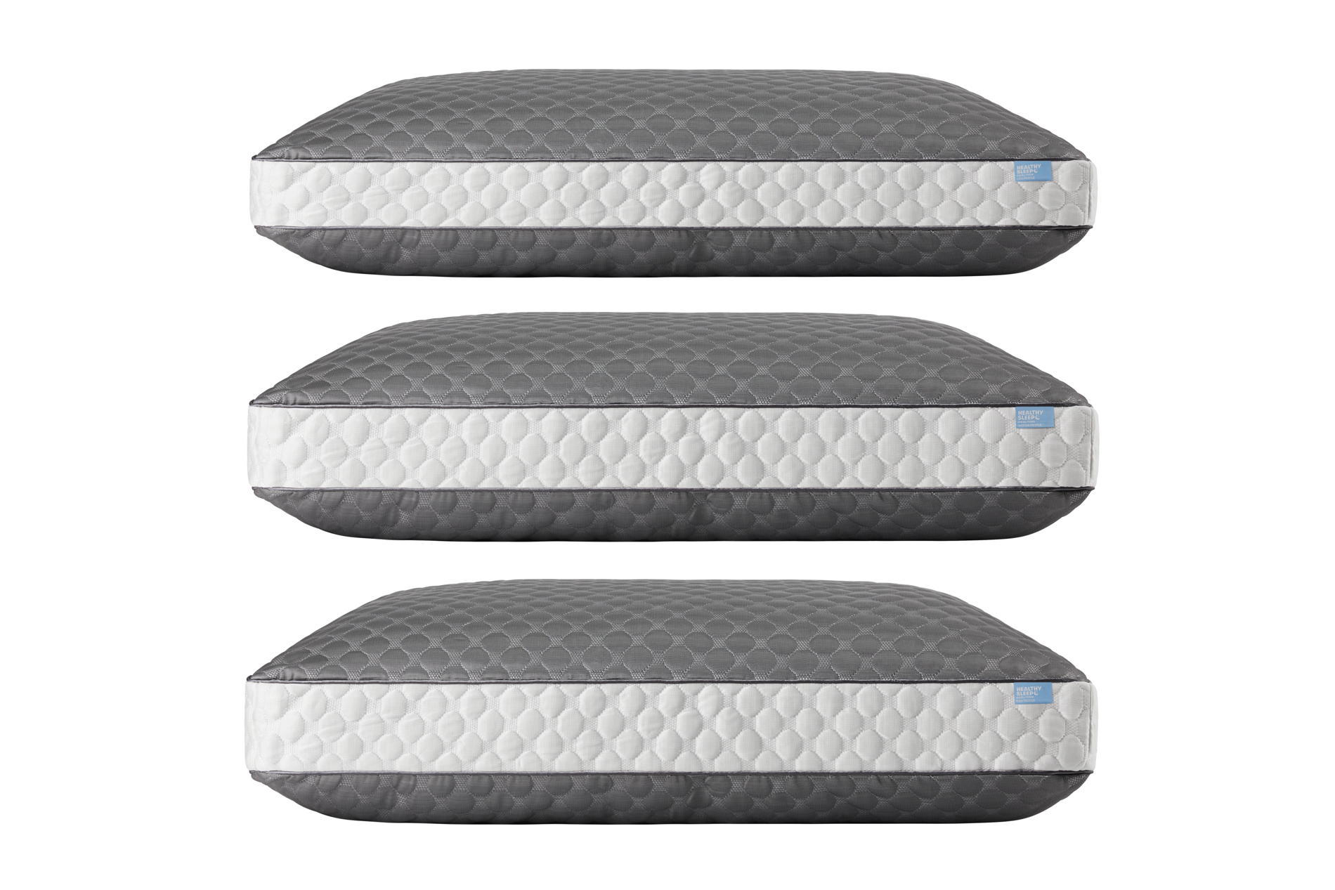 Cool-Tech™ Graphite Refresh & Chill Pillow – Healthy Sleep™