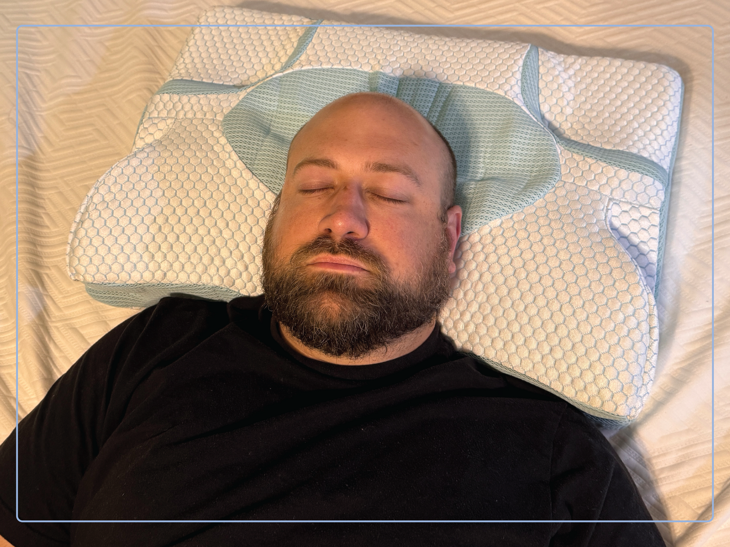 Premium Cervical Neck Pillow for CPAP Users