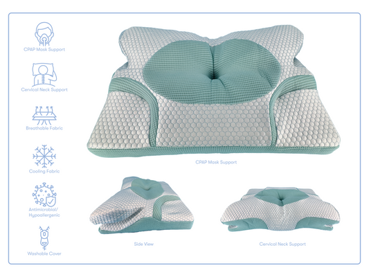 Premium Cervical Neck Pillow for CPAP Users