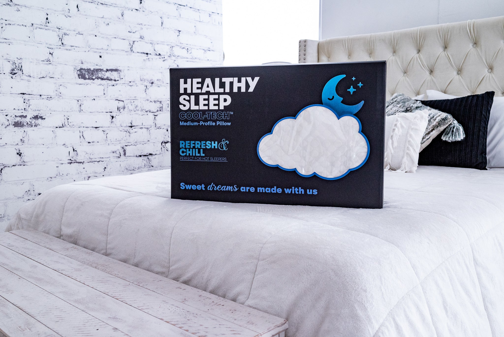 Healthy sleep cool tech advanced pillow sale